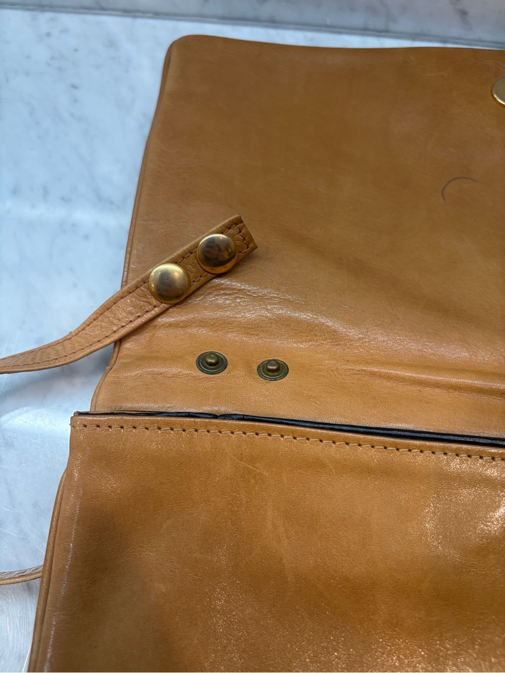 Vintage Bloomingdale’s Made in Italy Woven Leather Shoulder Bag Clutch - Picture 7 of 11